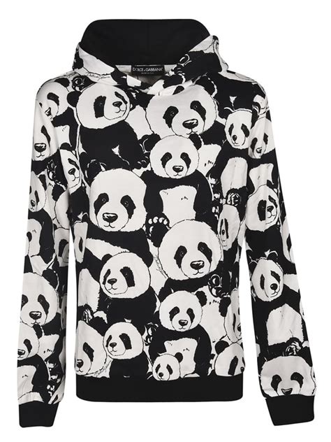 dolce gabbana panda hoodie|Dolce & Gabbana hoodies men's.